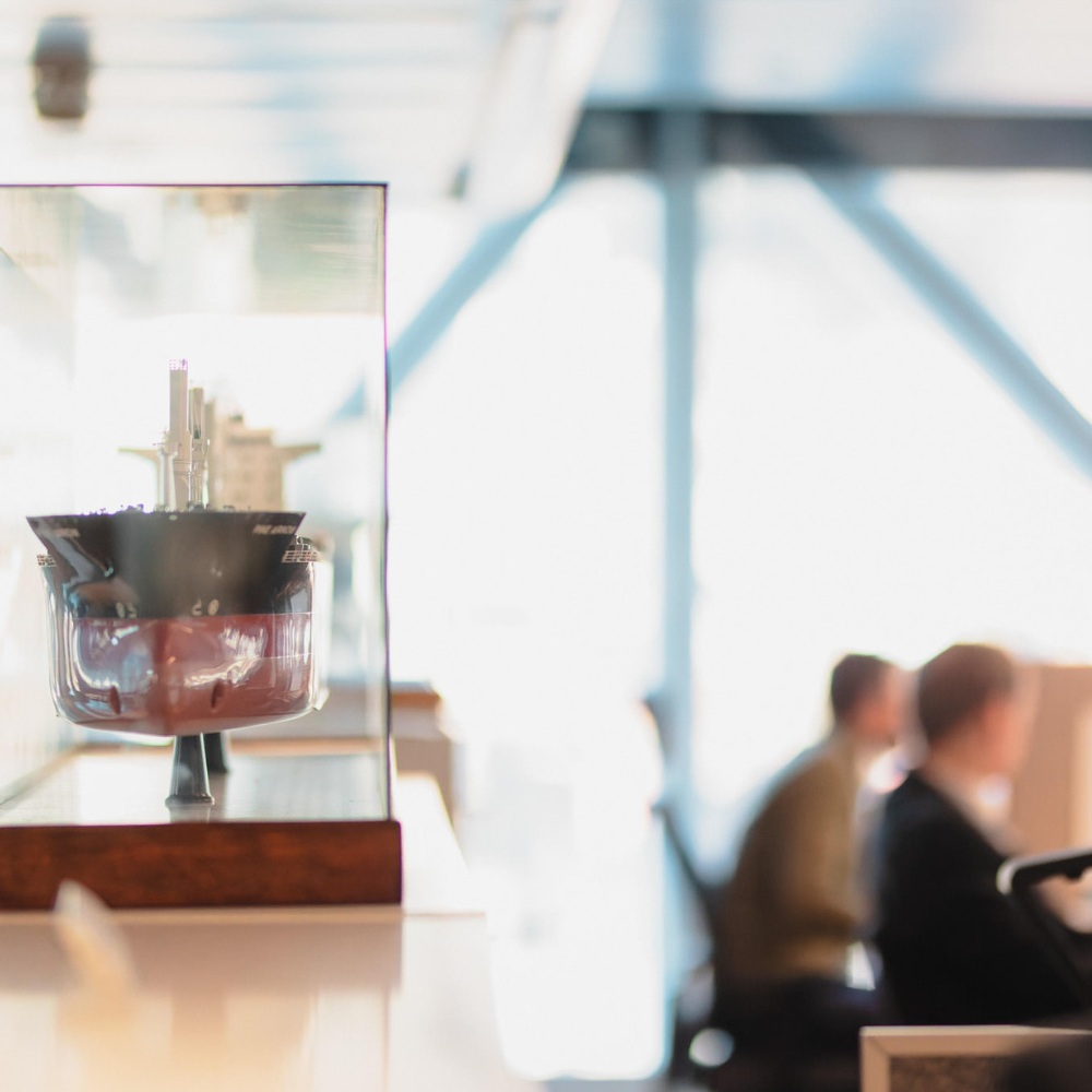 Picture from inside G2 Ocean's Bergen office